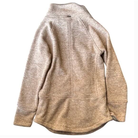 Prana Tri Thermal Threads Tunic Fleece Sweater Pullover Top Sz S - Picture 4 of 4